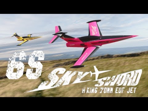 H-King SkySword 70mm 6S EDF Jet 990mm (40") PNF - HobbyKing Product Video