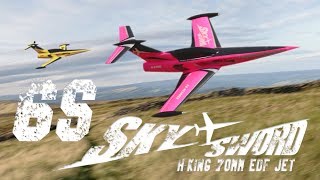 H-King SkySword (PNF) 70mm 6S EDF Jet Pink 990mm (40