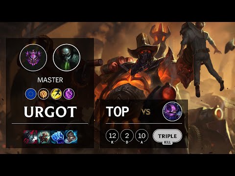 Urgot Top vs Kennen - EUW Master Patch 11.13