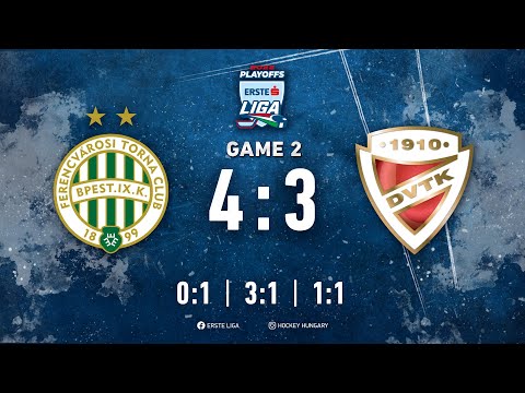 Gólösszefoglaló - EL 232 - FTC-Telekom - DVTK Jegesmedvék 4:3 20220302