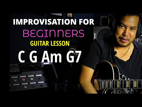 How to Create Easy Melodies (Improvisation for Beginners Guitar Lesson)