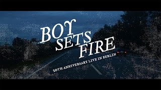 BOYSETSFIRE - "20th Anniversary Live in Berlin" DVD Box Trailer