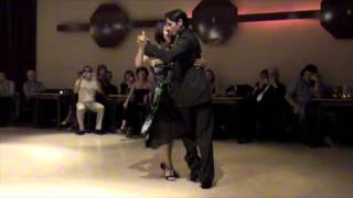 Celeste Rey and Sebastian Nieva 1, at Tango Brujo Hasselt 2013