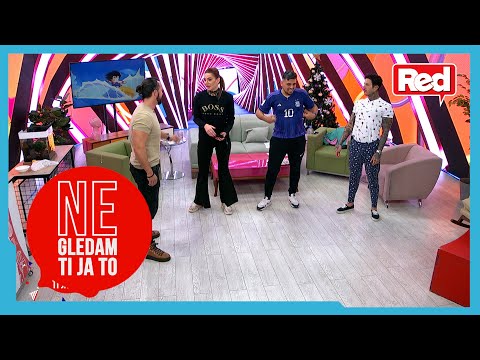 Tamara, Filip i Bora vežbaju sa Dušanom Perovićem - Ne gledam ti ja to - 16.12.2022. - Red TV