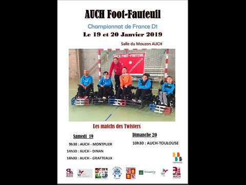 D1 Auch : AUCH - DINAN (1e mi-temps)