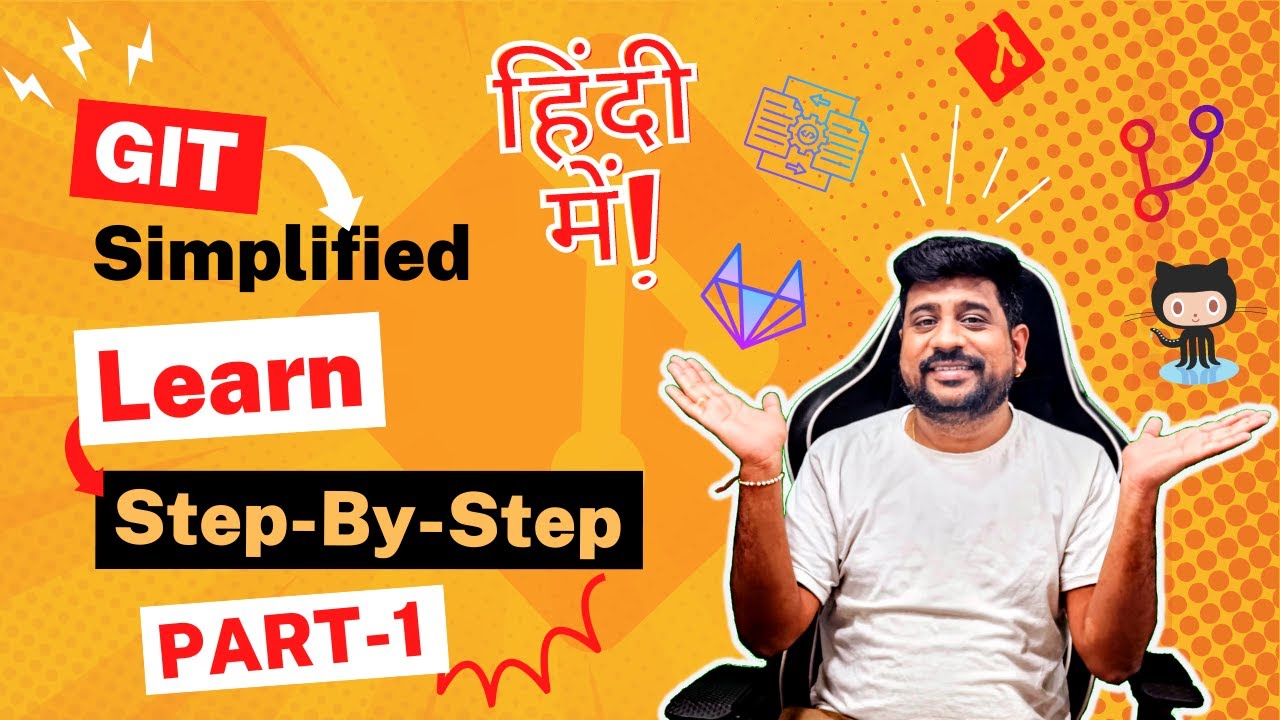 Git Simplified | Learn Git in Hindi - Part 1 #git #github #gittutorial #versioncontrol #vcs #gitlab