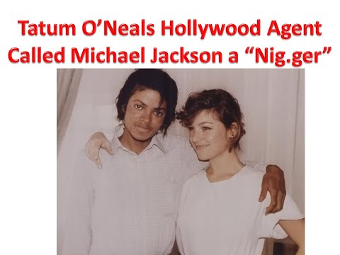 😲Let's Talk! Michael Jackson called a NIG.GER by Tatum Oneal's HOLLYWOOD Agent!