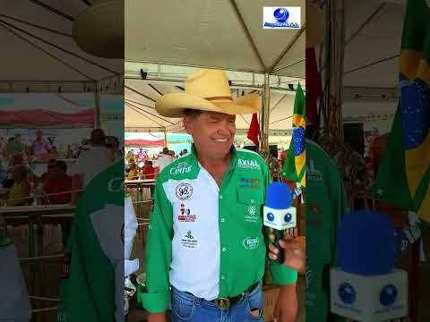 Comitiva Só Muares, do vice-prefeito de Rio Verde, prestigia 1ª Queima do Alho de Bom Jardim