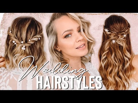 Wedding Hairstyles you can do BY YOURSELF!! - Kayley...