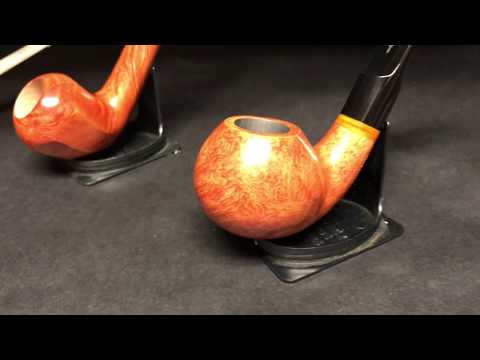 *SOLD* New Mastro Geppetto Liscia Grade 1 Pipes at MilanTobacco.com (Turn on Closed Captions [CC])