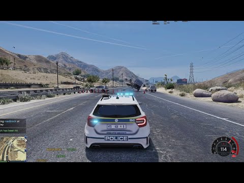 Chasing The Most Stubborn Suspect | GTAV LSPDFR |#gta5 #lspdfr