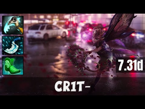 CR1T- Dark Willow BOTTOM LANE Gameplay | Dota 2 Full Game