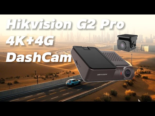 كاميرا مراقبة سيارة داش كام – تسجيل 4K مزدوج مع GP...