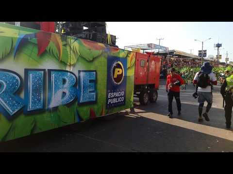 Afrocaribe en Batalla de flores 2017