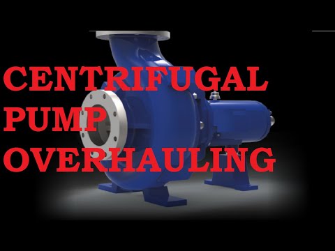 CENTRIFUGAL PUMP OVERHAULING PROCEDURE | DISMANTLING AND ASSEMBLING | ENGLISH | RASE Video