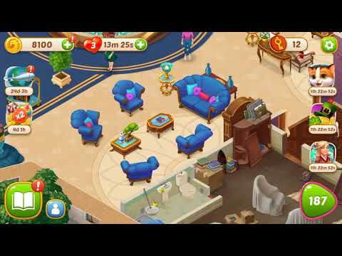 Family Hotel 186 level Gameplay Story