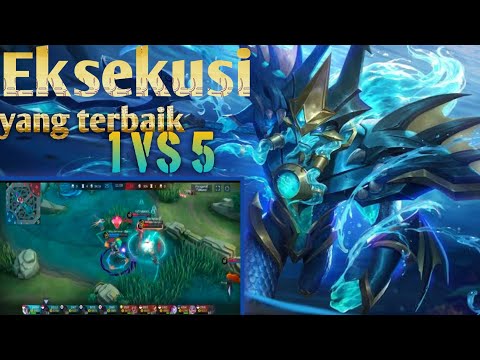 eksekusi yang terbaik 1 vs 5 savage