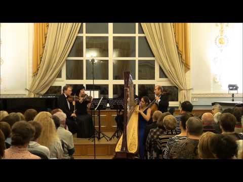 M . Grandjany . Aria in classic style  for harp and string quartet