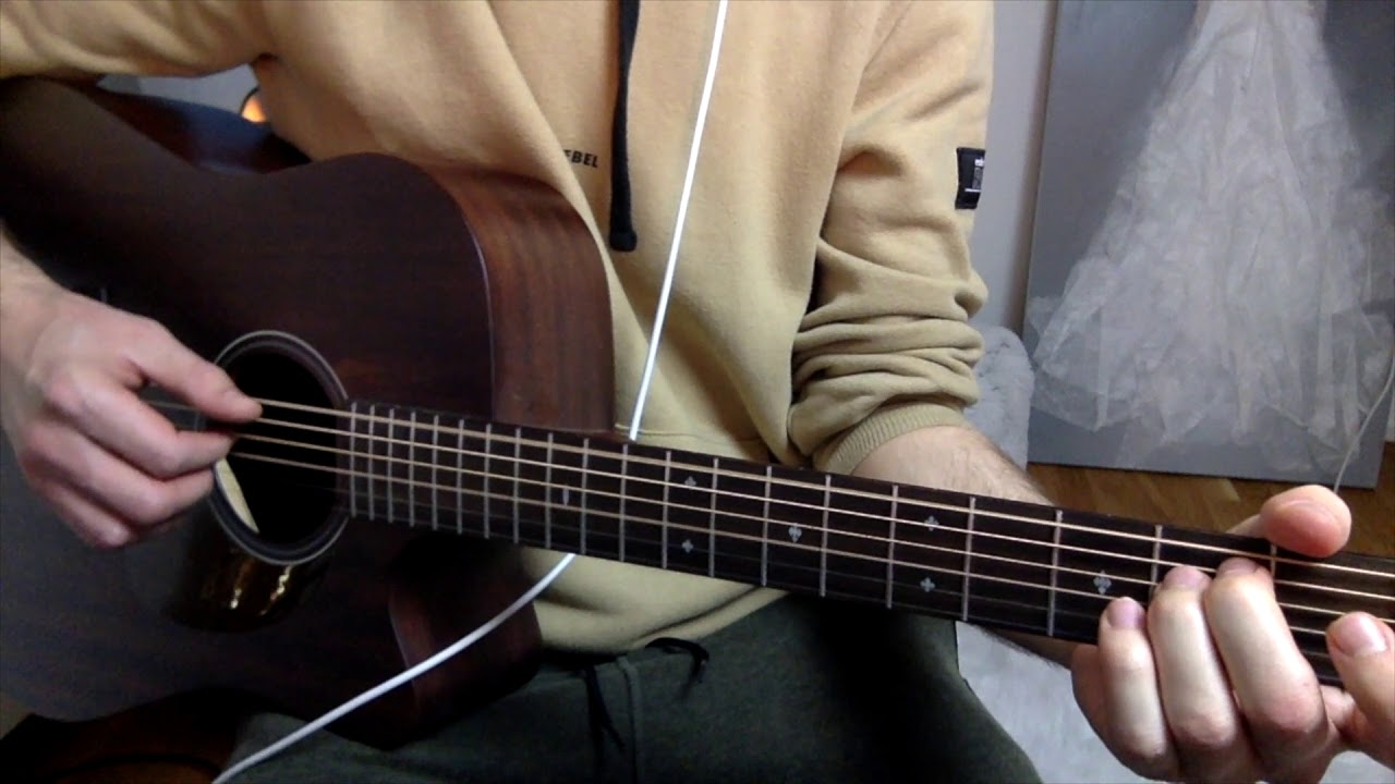 Roberto Barlocci playing Ed Sheeran's Perfect as a fingerstyle MelodyChords arrangement on solo guitar