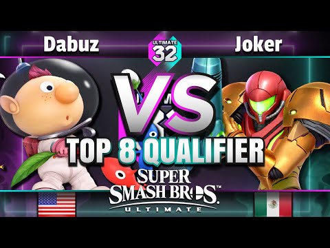 ULTIMATE 32 - Liquid | Dabuz (Alph/Min Min) vs. CE | Joker (Samus) - Smash Ultimate Top 8 Qualifier