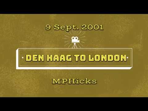 Video 594, Den Haag to Rotterdam, Brussels and London, 9 Sept 2001