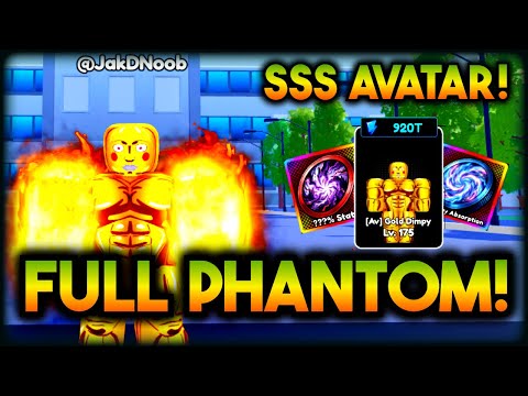I Unlocked New Limited SSS Avatar And Getting Full PHANTOM Team In World 32 Anime Eternal!