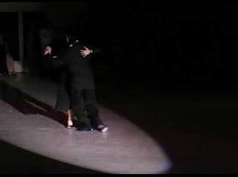  Andrea Misse  and  Leandro Palou  are  dancing  to  the  tango  "  Siete Palabras  "