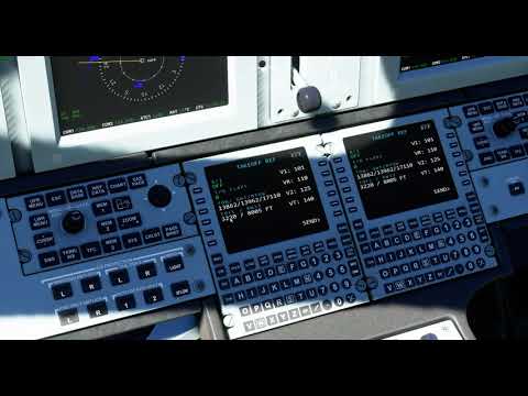 MSFS CJ4 FMS Performance Computer Preview