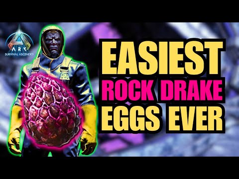 EASY FIRST ROCK DRAKE EGG! How To Easily Get Your First Rock Drake Egg On Aberration | ASA