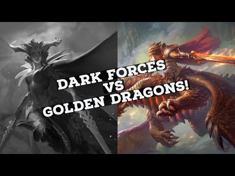 Age of Magic - Dark Forces Vs Golden Dragons!