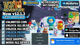 Download lagu Super Bear Adventure Mod Apk v12.1.3 Terbaru 2026 - Unlimited Money & Unlock Skins Level Max mp3