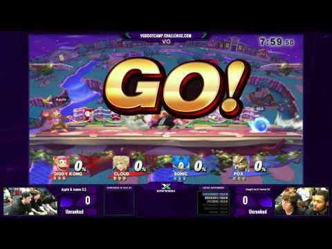 S@X 150 - Apple & James Vs. Seagull Joe & Tension SSB4 Doubles Grand Finals - Smash Wii U - Smash 4