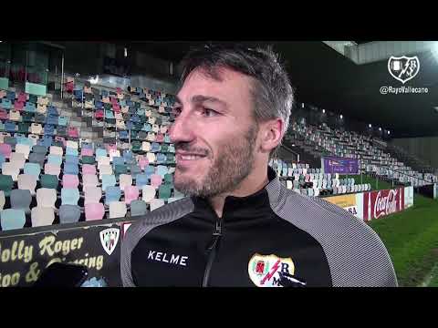 Piovaccari tras marcar en Barakaldo en Copa