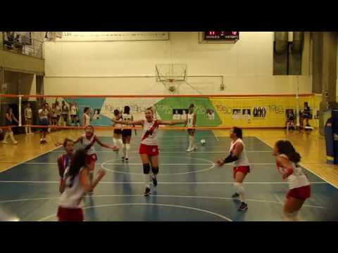 Minas T N C 0(22x25)1- Olympico - II Semifinal - Q3 - 1º Set da XIII Copa Minas sub15 - 280418