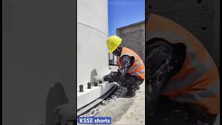 How Wind Turbines Are Held Together by Bolts 🤯🌬️ #Engineering #Construction