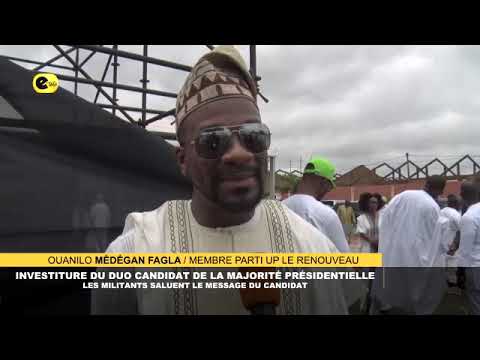 🛑Investiture duo Wadagni-Talata : les militants saluent le message du candidat Romuald WADAGNI