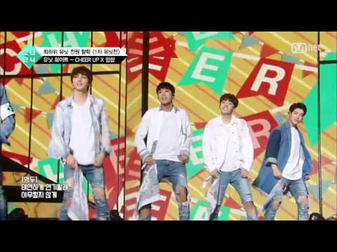Yoo Youngdoo cut | EP4 Boys24 Unit White Cheer Up-Twice performance