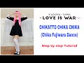 Kaguya Sama Chika Dance TUTORIAL Mirrored Explanation CHIKATTO CHIKA CHIKA