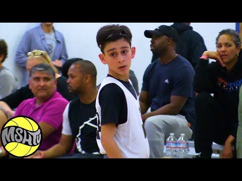 6th Grader Dominic Zaia GETS BUCKETS 2018 EBC Oakland Camp