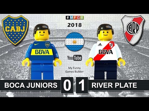 Boca Juniors 0 x 1 River Plate • Superclasico 2018 •  Verano (22/01/2018) Highlights Lego Football