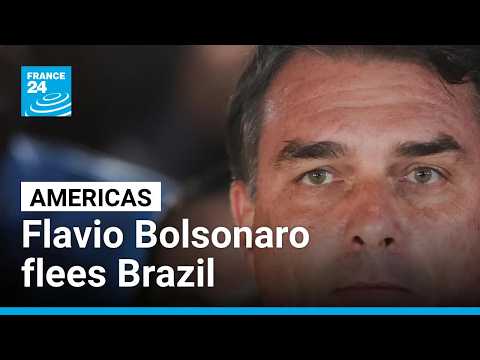Flavio Bolsonaro on way to Ecuador from Argentina after fleeing Brazil