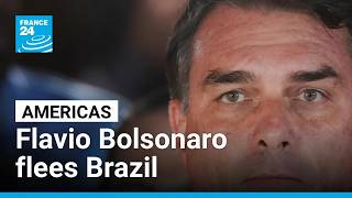 Flavio Bolsonaro on way to Ecuador from Argentina after fleeing Brazil • FRANCE 24 English