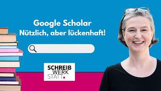 Google Scholar - nützlich, aber lückenhaft!