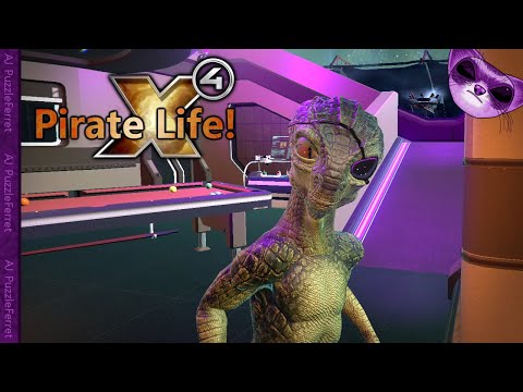 X4 Pirate Life Ep1 - Suspicious Teladi!
