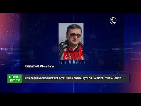 CSS PAȘCANI ORGANIZEAZĂ ÎNTÂLNIREA FOTBALIȘTILOR LA ÎNCEPUT DE AUGUST