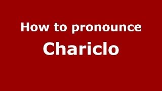 How to pronounce Chariclo