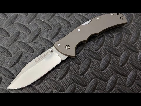 COLD STEEL CODE 4 KNIFE REVIEW GOOD & BAD