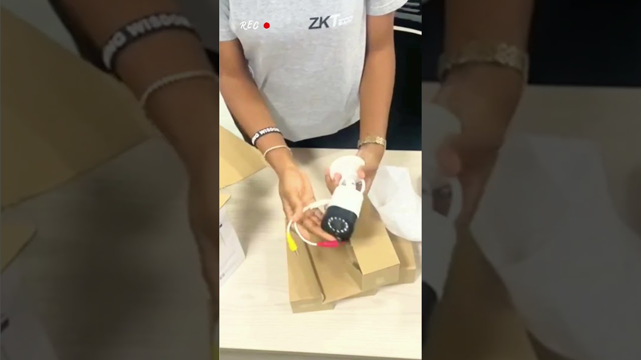 🔒 Unbox Real Protection with ZKTeco Video Surveillance Security Kit!