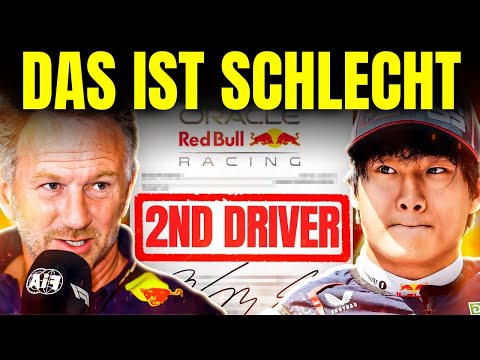 SCHRECKLICHE NACHRICHTEN für Tsunoda nach der SCHOCKIERENDEN AUSSAGE von Red Bull!