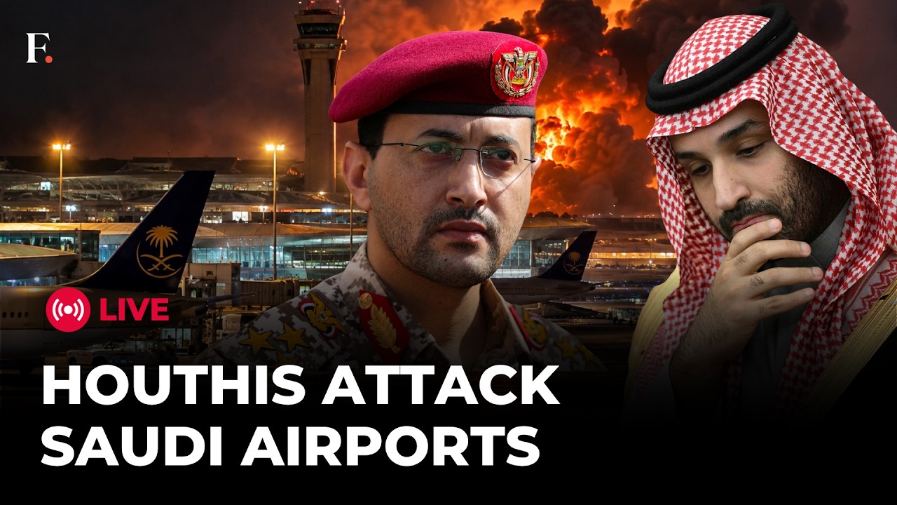 2 Saudi Airports Hit By Houthis As Battle For Bab Al-Mandeb Explodes | SAUDI HOUTHIS WAR LIVE